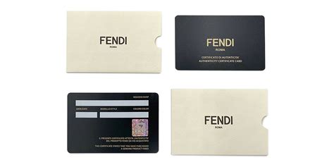 fendi fakes|fendi authenticity card.